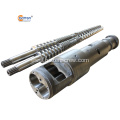 CMT45 conical twin screw barrel for PVC extrusion